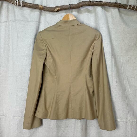 Dolce & Gabbana Khaki Tan Stretch Fit Blazer - Picture 6 of 6